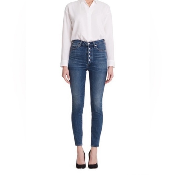 Citizens of humanity Olivia  size 27  high rise ankle jeans - Picture 1 of 8